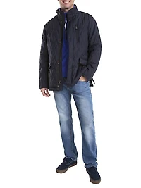 Timeless Warrior Quilted Car Coat