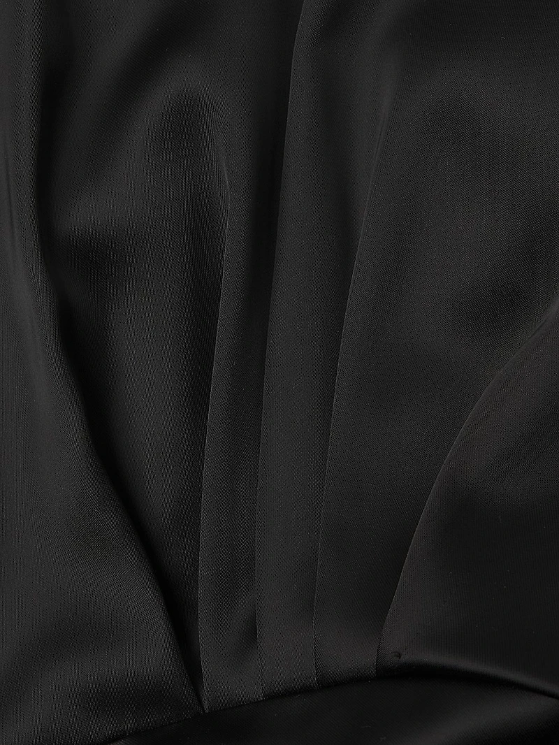 Amal Satin Flare-Leg Jumpsuit