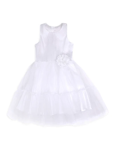 Little Girl's & Girl's Bridget Tulle Pleated Dress