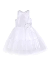 Little Girl's & Girl's Bridget Tulle Pleated Dress