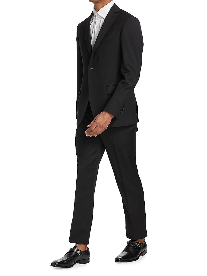 COLLECTION Nested Wool Suit