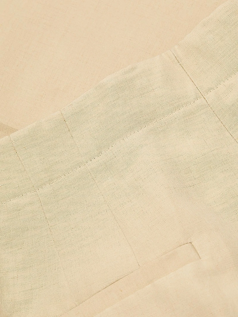 Ryerson Silk-Linen Bermuda Shorts