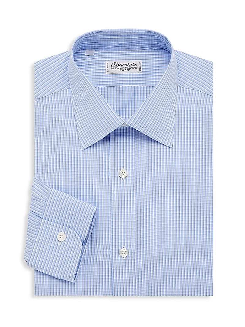 Glen Check Dress Shirt