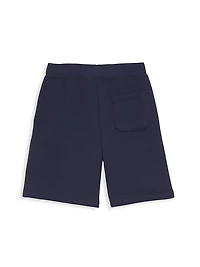 Little Boy's & Fleece Drawstring Shorts