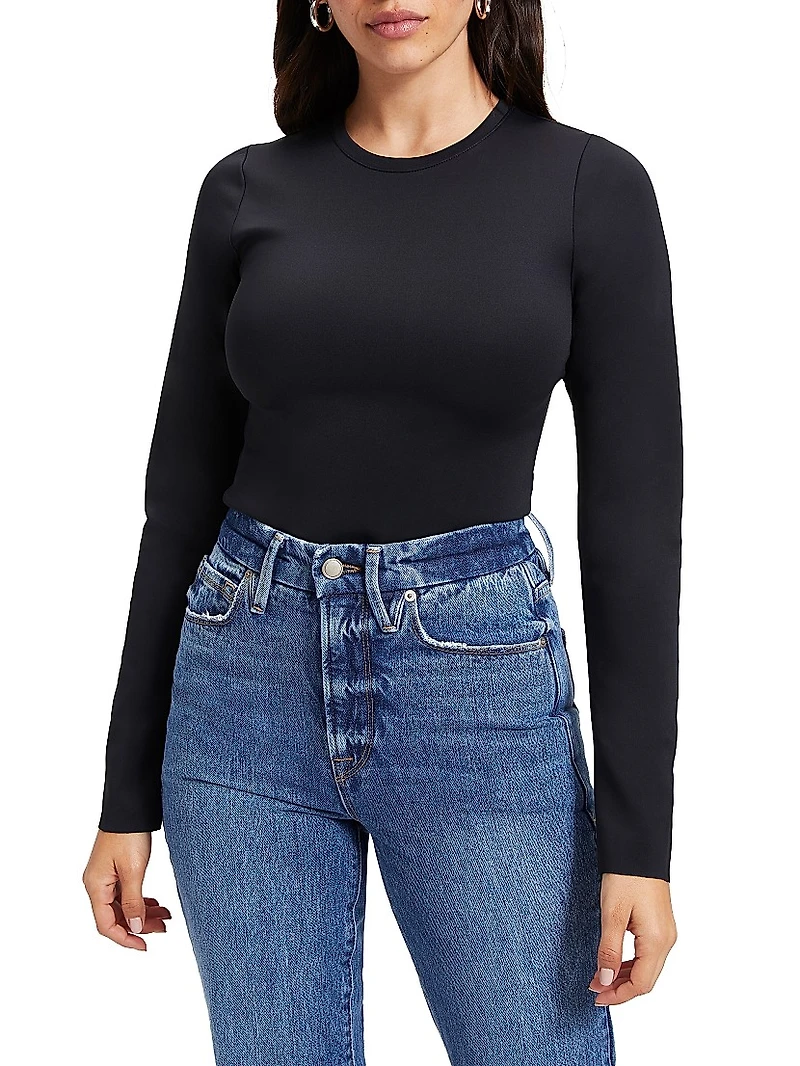 Sculpting Crewneck Bodysuit