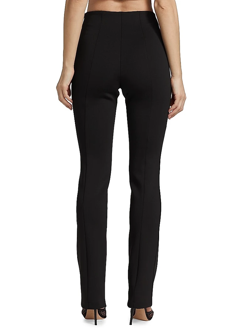 Good Waist Flare Scuba Pants