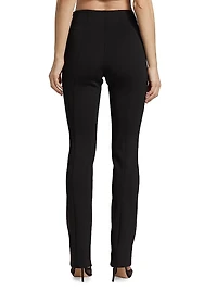 Good Waist Flare Scuba Pants