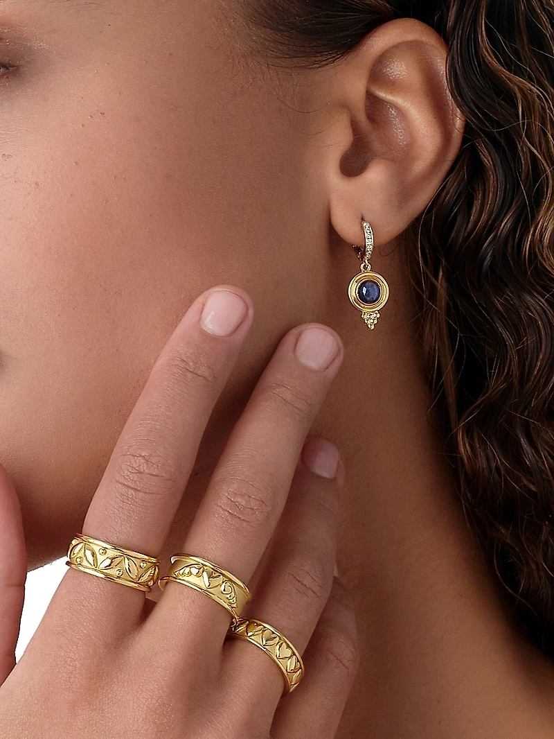 Florence86 18K Yellow Gold Winged Heart Ring