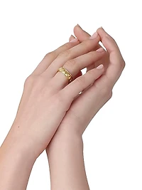Florence86 18K Yellow Gold Heart Ring