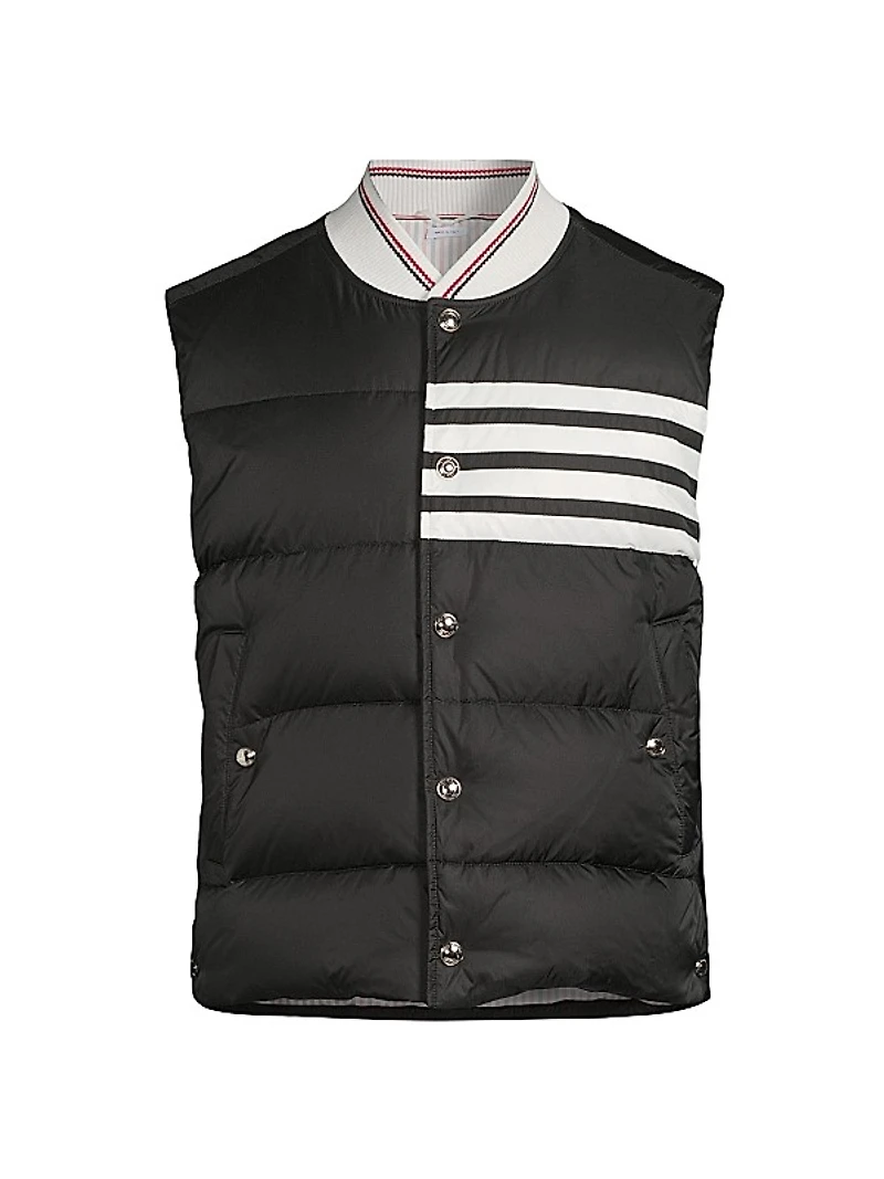 Snap-Up Nylon Vest