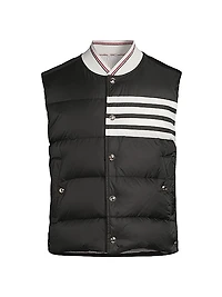 Snap-Up Nylon Vest
