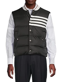 Snap-Up Nylon Vest