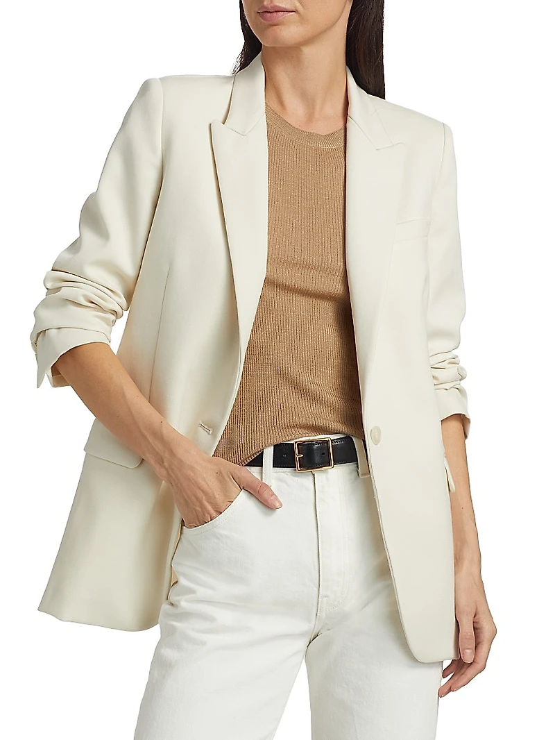Diane Single-Button Blazer