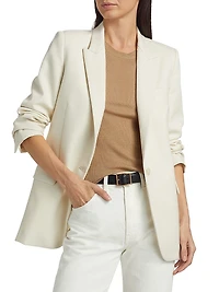 Diane Single-Button Blazer