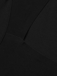 Cut-Out Turtleneck Top