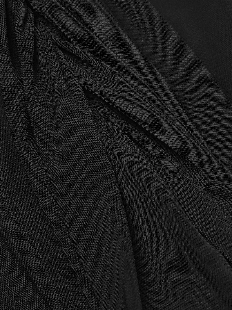 Asymmetric Halter Dress