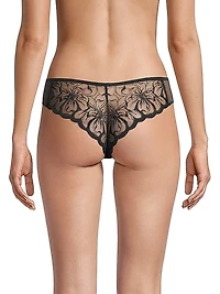 Floral Lace Thong