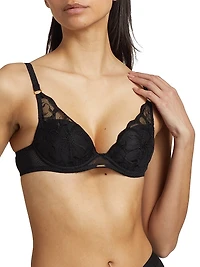 Plunging Lace T-Shirt Bra