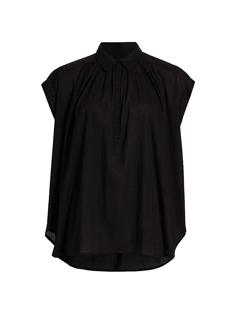 Normandy Pleated Blouse