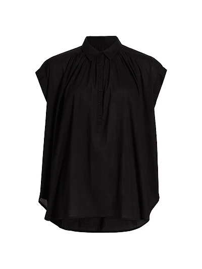 Normandy Pleated Blouse