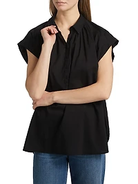 Normandy Pleated Blouse