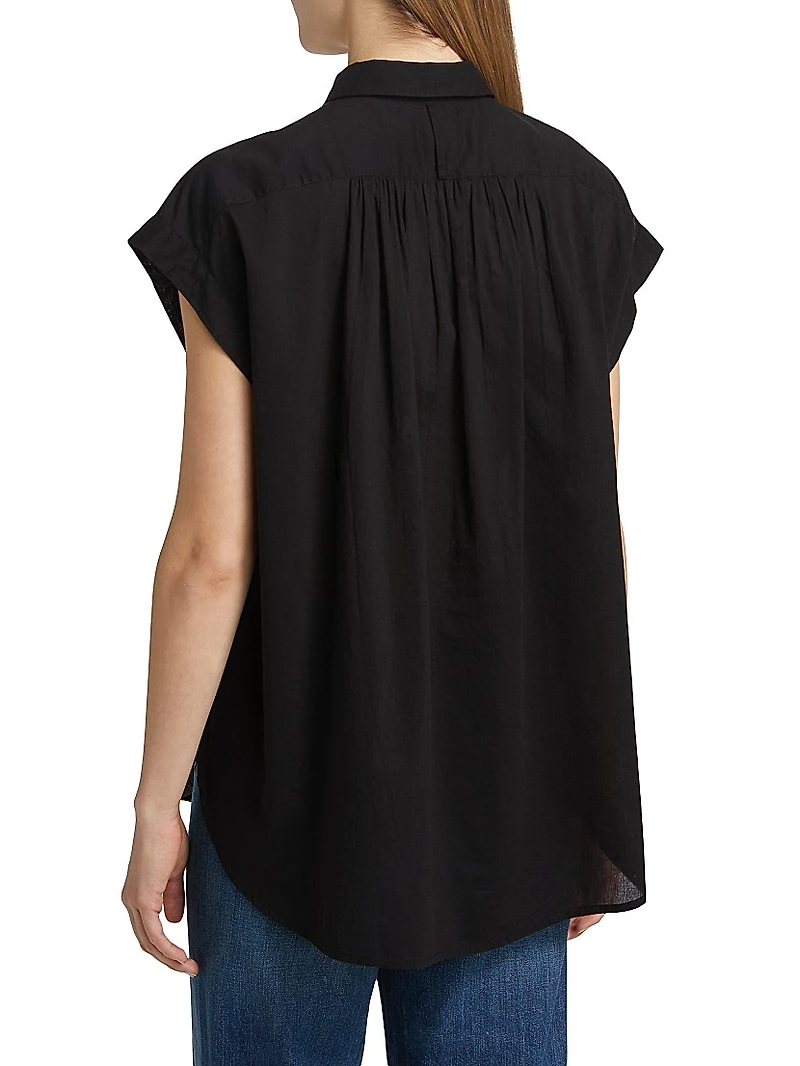 Normandy Pleated Blouse