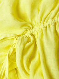 Tie-Waist Linen Shirt