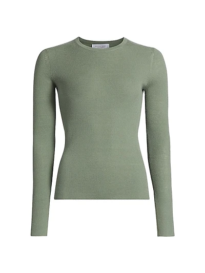 Hutton Ribbed Cashmere Sweater