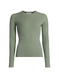 Hutton Ribbed Cashmere Sweater