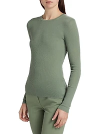 Hutton Ribbed Cashmere Sweater