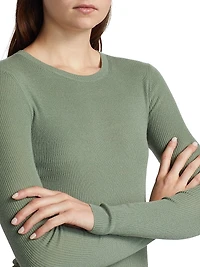Hutton Ribbed Cashmere Sweater