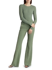 Hutton Ribbed Cashmere Sweater