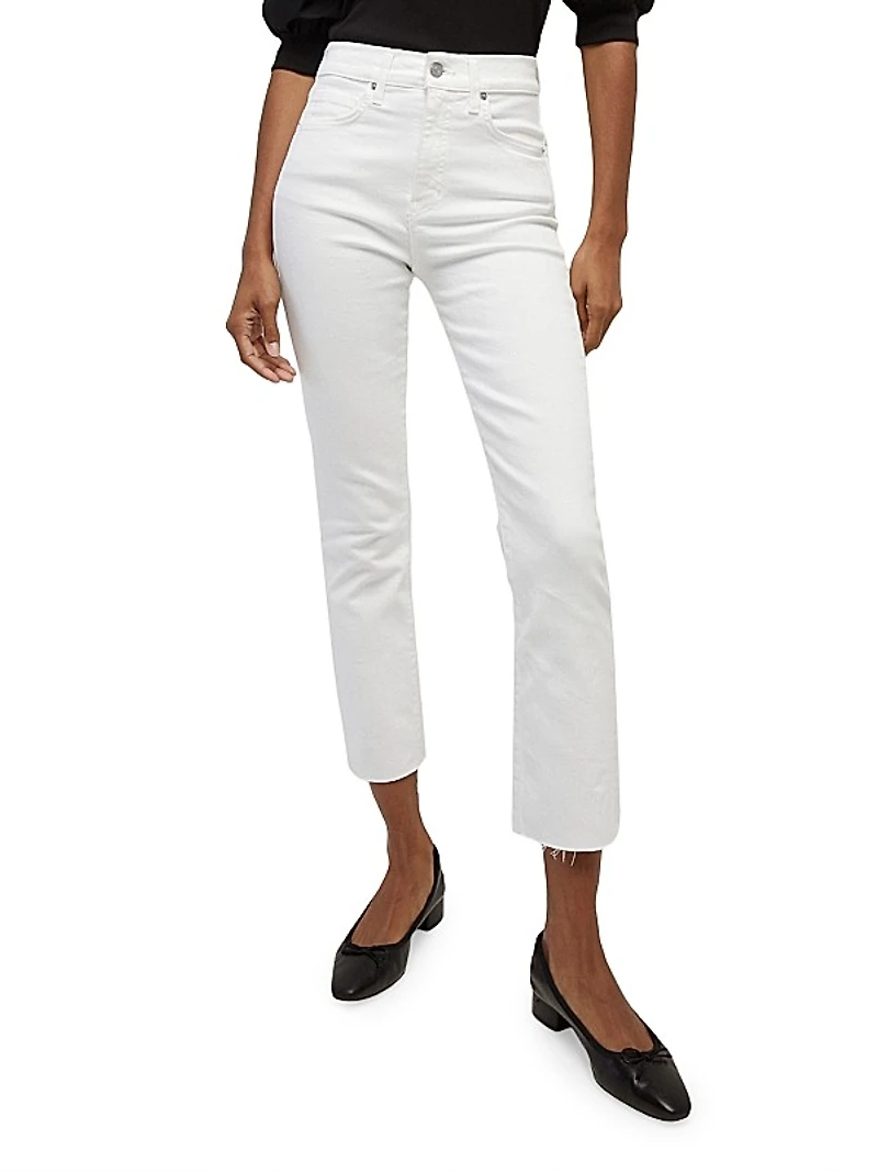 Carly Kick Flare Cropped Jeans