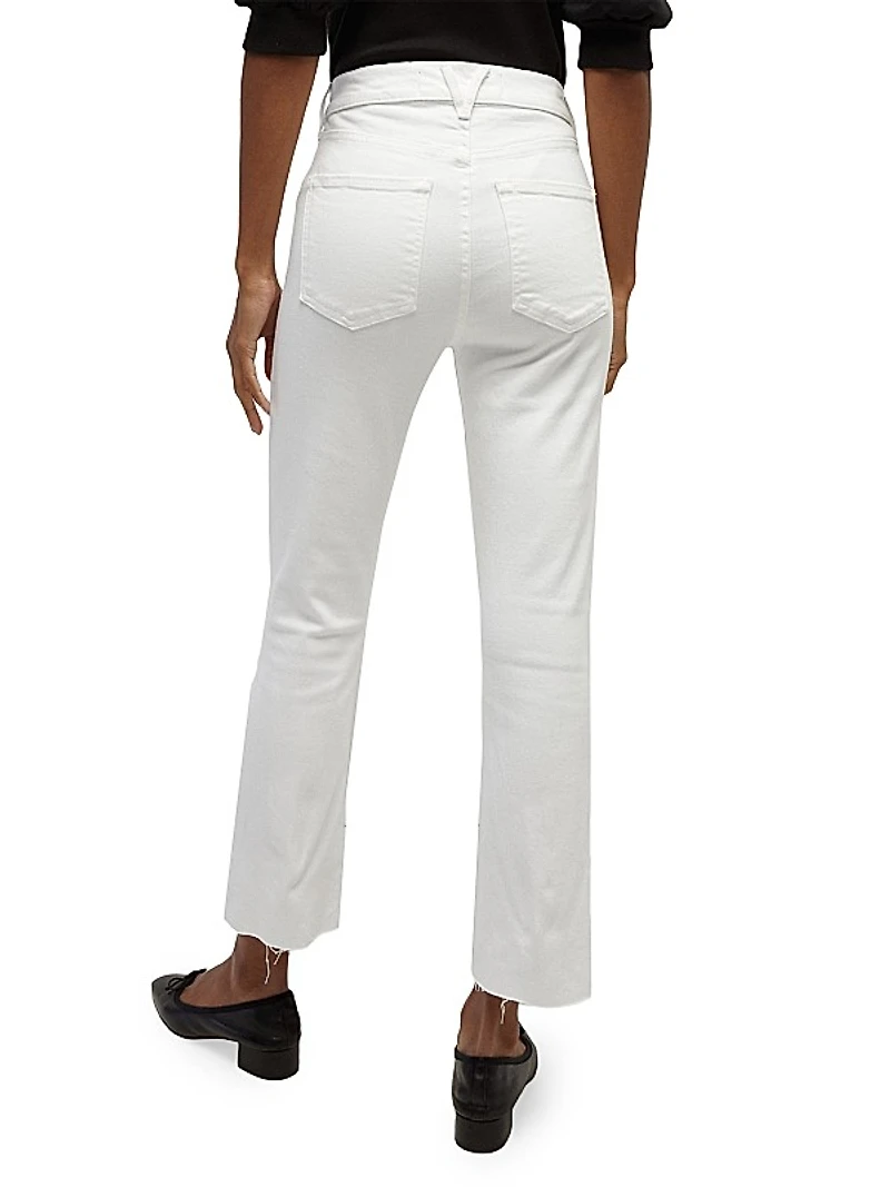 Carly Kick Flare Cropped Jeans