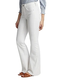 Beverly High-Rise Skinny Flare Jeans