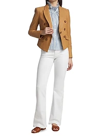 Beverly High-Rise Skinny Flare Jeans