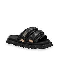 Marsèll x Suicoke Moto Leather Slides
