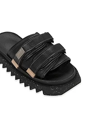 Marsèll x Suicoke Moto Leather Slides