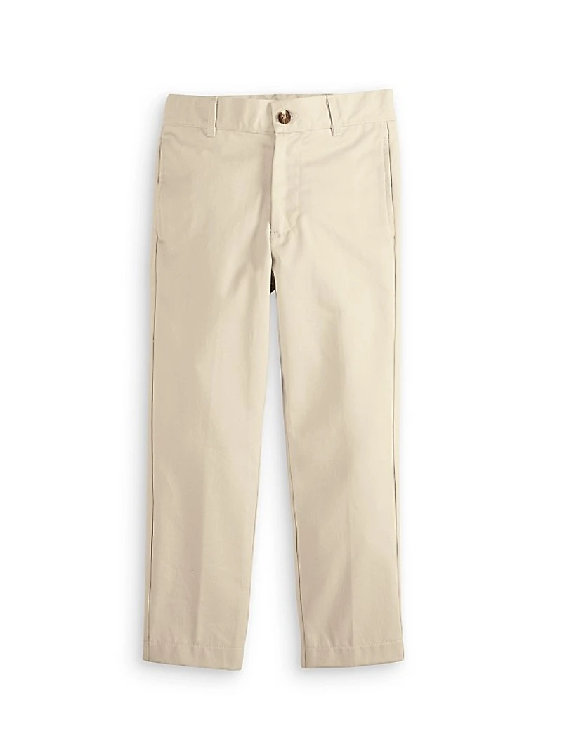 Little Boy's & Boy's Twill Slim Pants