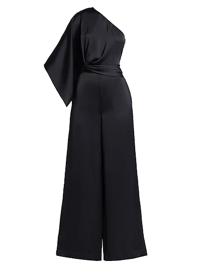 Simone One-Shoulder Jumpsuit
