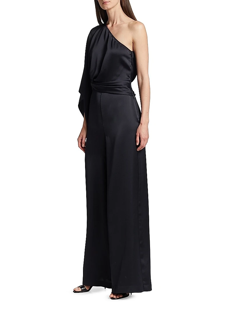 Simone One-Shoulder Jumpsuit