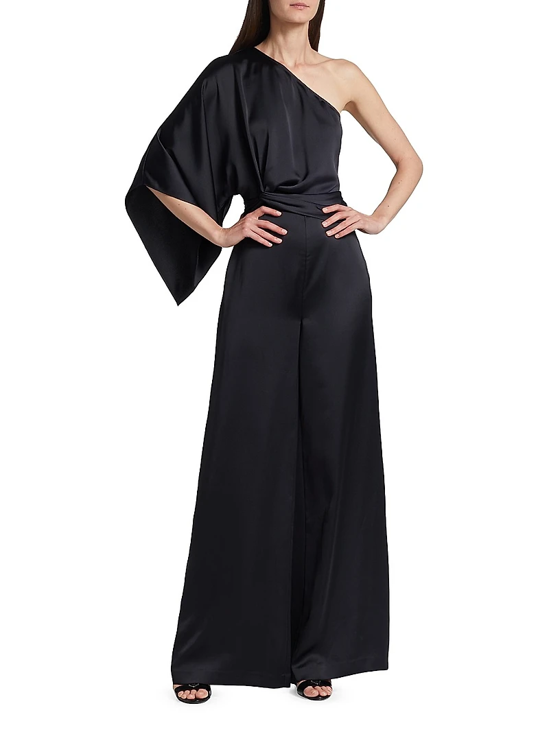 Simone One-Shoulder Jumpsuit