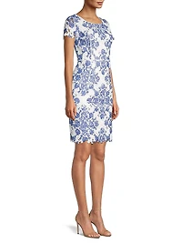 Etoile Lace Sheath Dress