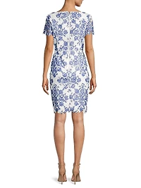 Etoile Lace Sheath Dress