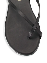 Riley Leather Flip Flops