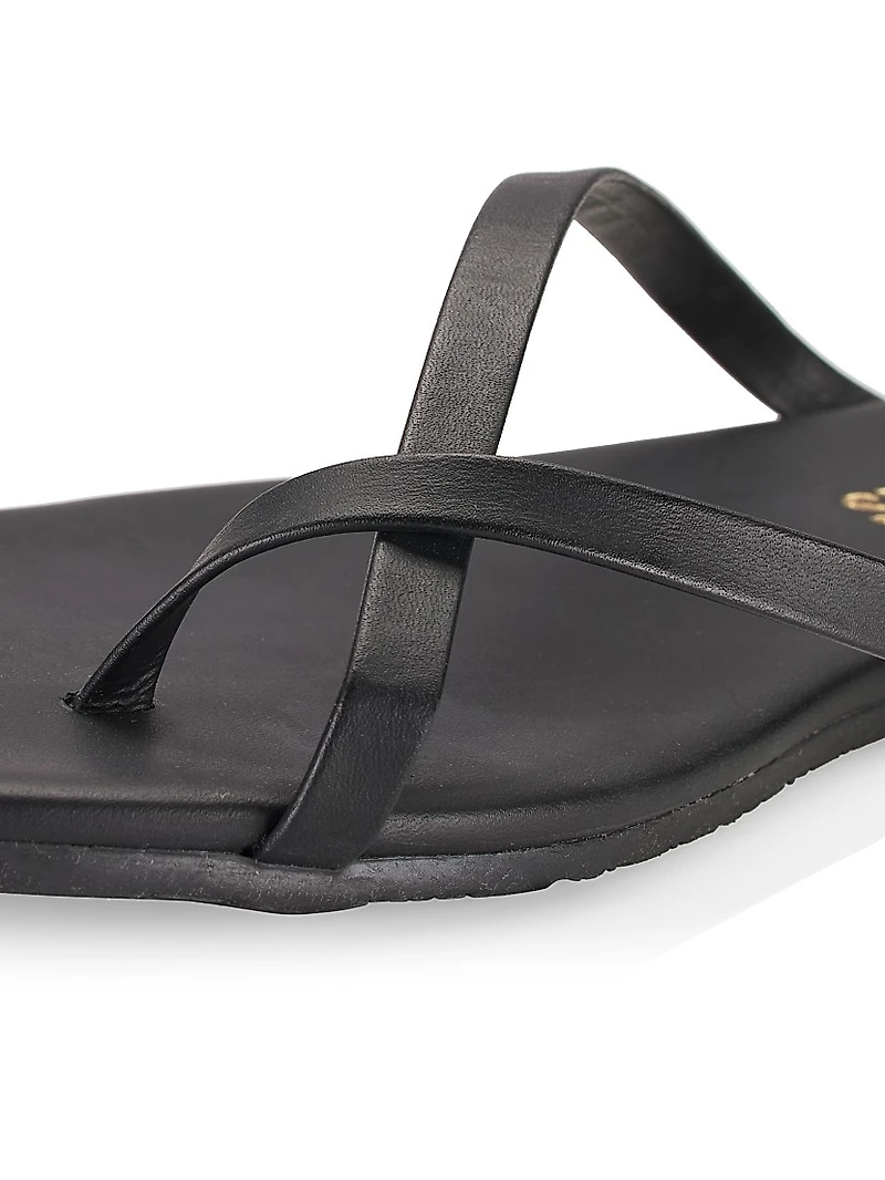 Riley Leather Flip Flops