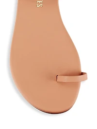 Phoebe Leather Ankle-Strap Sandals