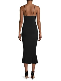 Fishtail Slip Dress