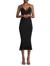 Fishtail Slip Dress