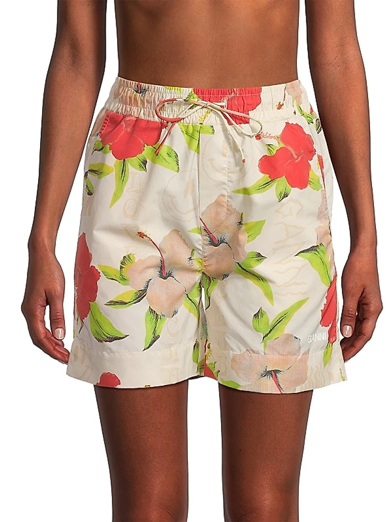 Floral Surfer Shorts